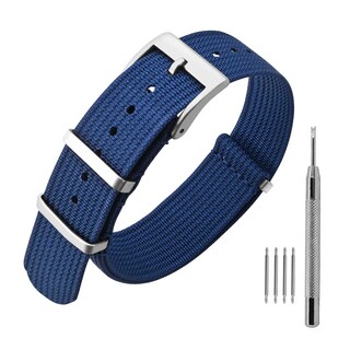 Foto 1 | Correa de Reloj Annefit Impermeable con Hebilla Plateada - Venta Internacional