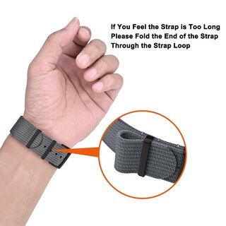Foto 6 | Correa de Reloj Annefit Impermeable Color Gris - Venta Internacional