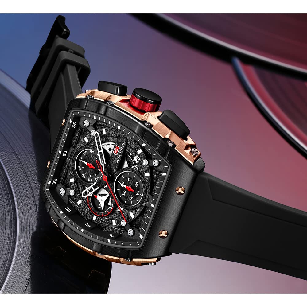 Foto 3 pulgar | Reloj Mini Focus Unique Cronógrafo para Hombre - Venta Internacional