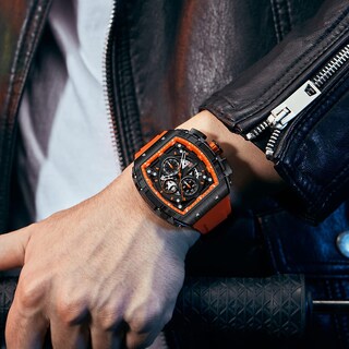 Foto 3 | Reloj Mini Focus Fashion Sport Chronograph Impermeable para Hombre - Venta Internacional