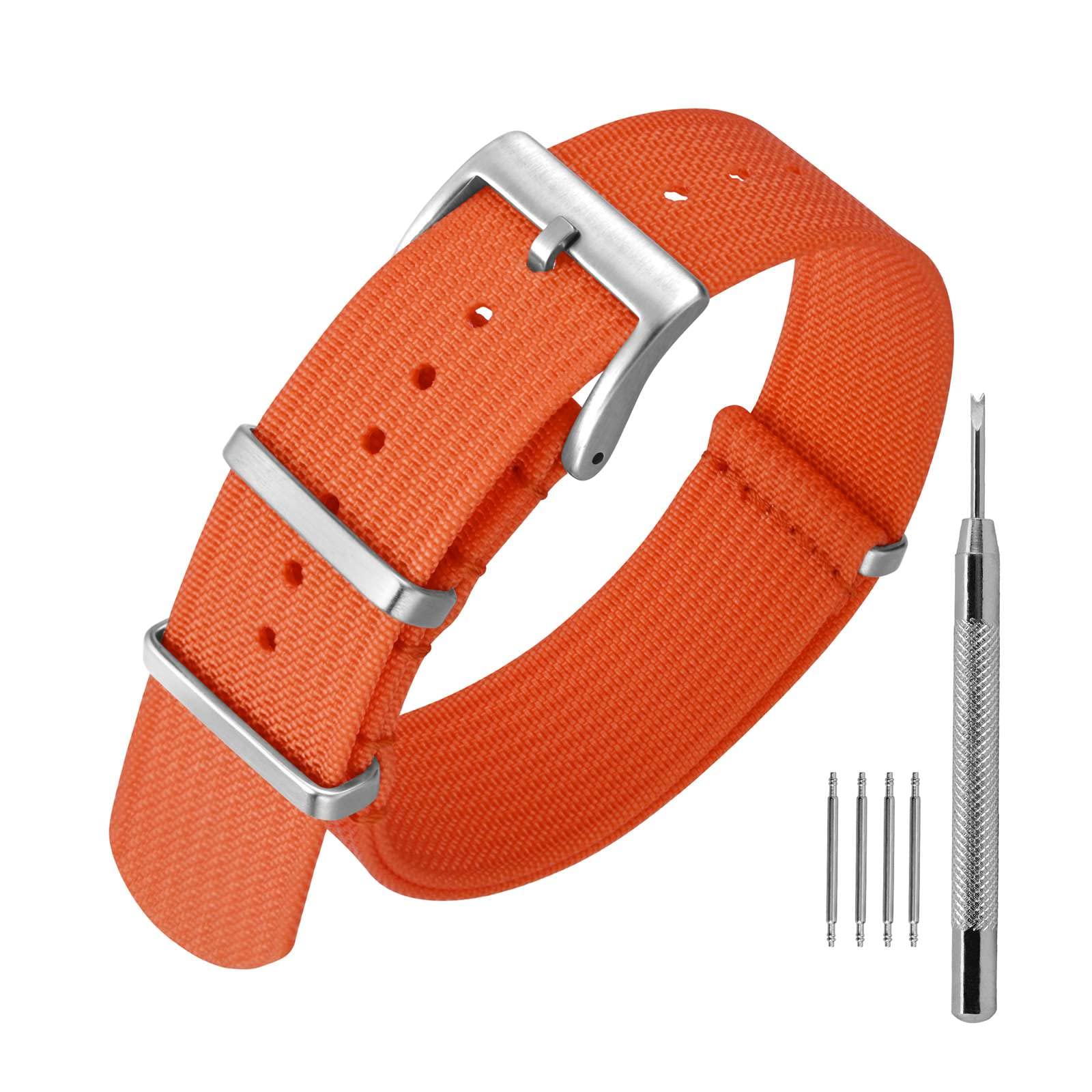 Foto 2 pulgar | Correa de Reloj Annefit de Nailon 18 mm Impermeable - Venta Internacional