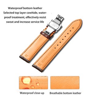 Foto 3 | Correa de Reloj Moran de Piel Auténtica de 19 Mm para Hombre y Mujer - Venta Internacional