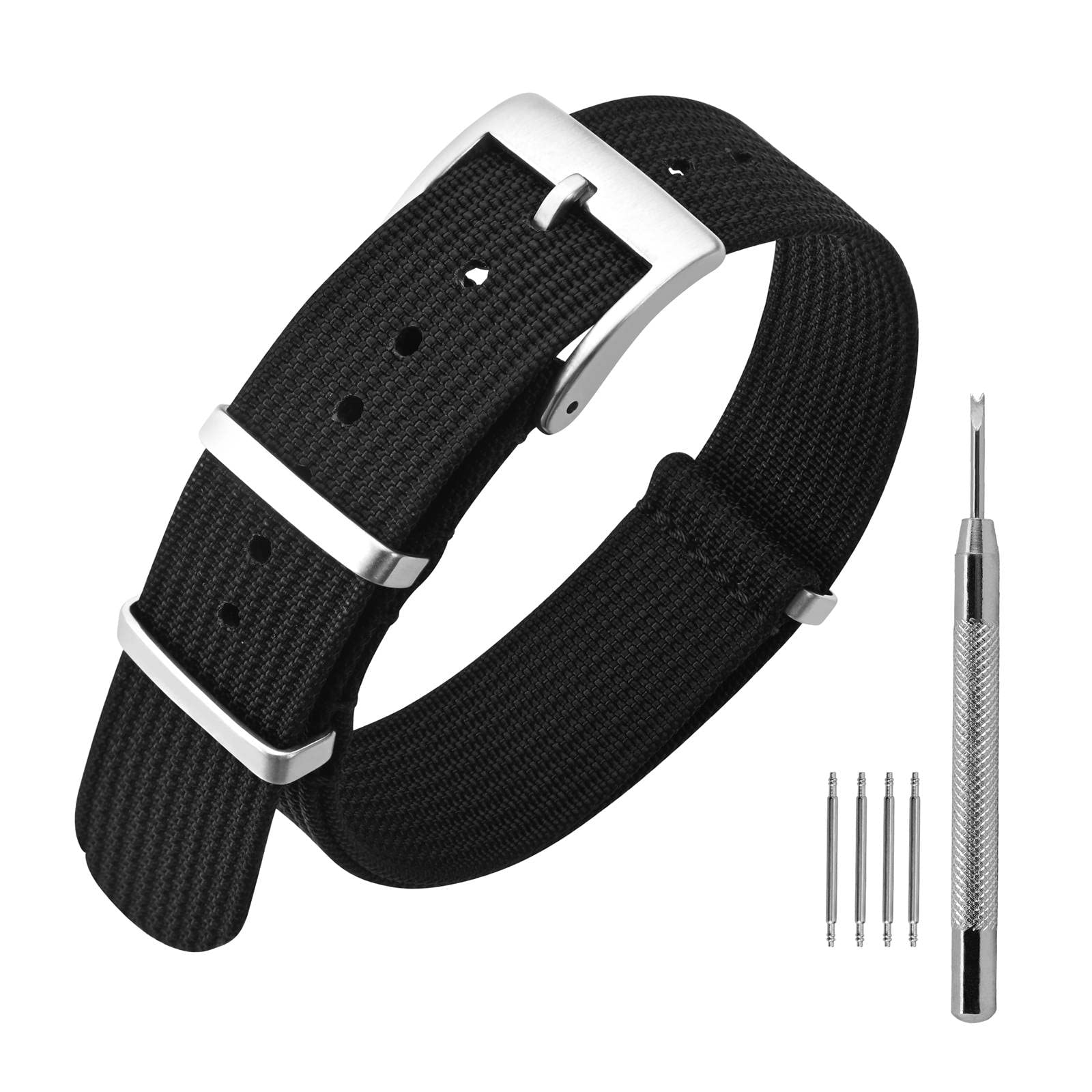 Foto 1 | Correa de Reloj Annefit Negro- Venta Internacional