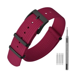 Foto 1 | Correa de Reloj Annefit con Hebilla Color Rojo - Venta Internacional