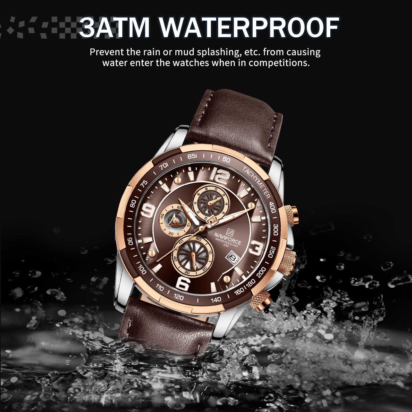 Foto 5 pulgar | Reloj Naviforce para Hombre - Venta Internacional