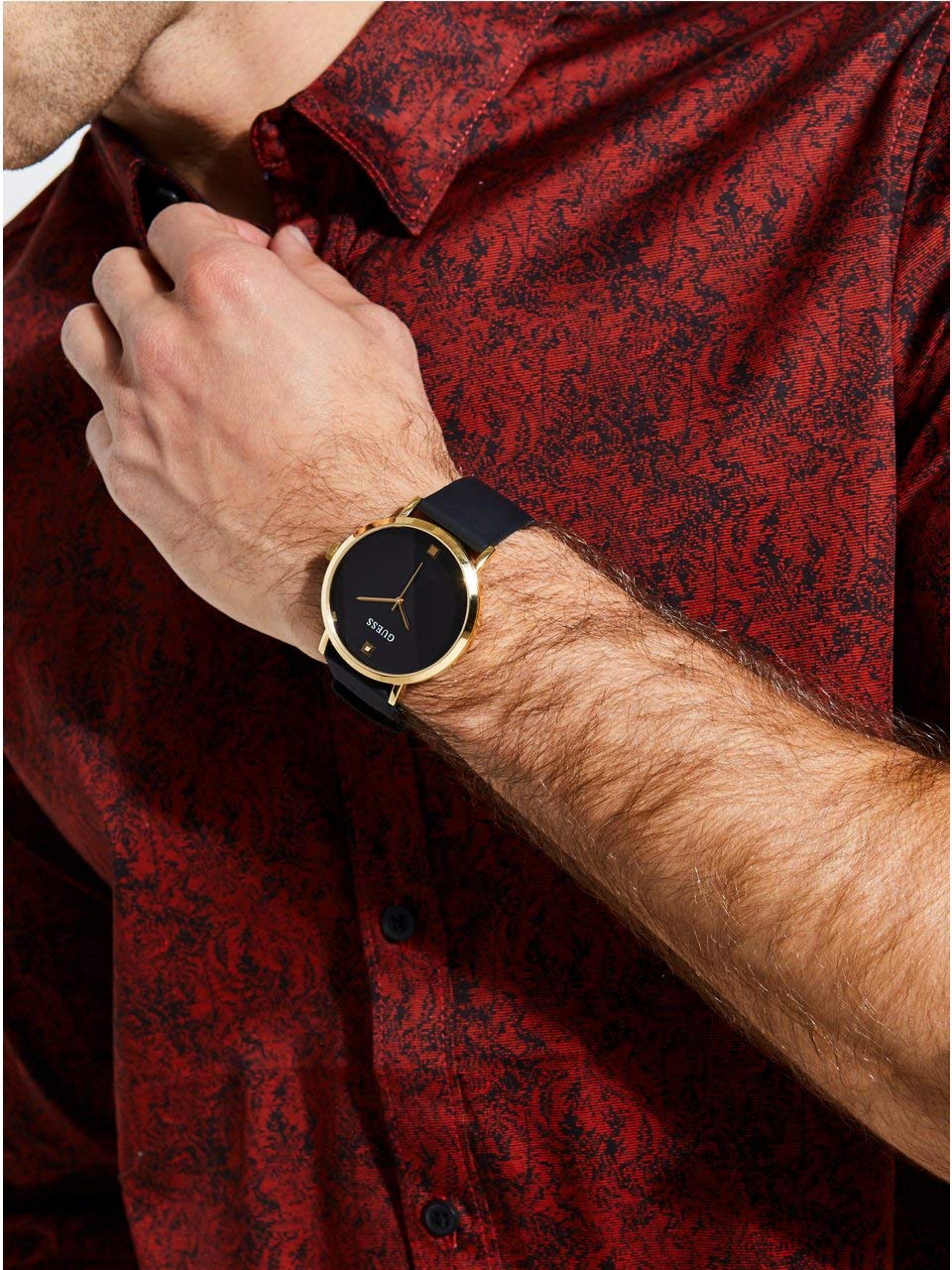 Foto 4 pulgar | Reloj Guess U1264g1 de Cuarzo Japonés de Acero Inoxidable para Hombre - Venta Internacional