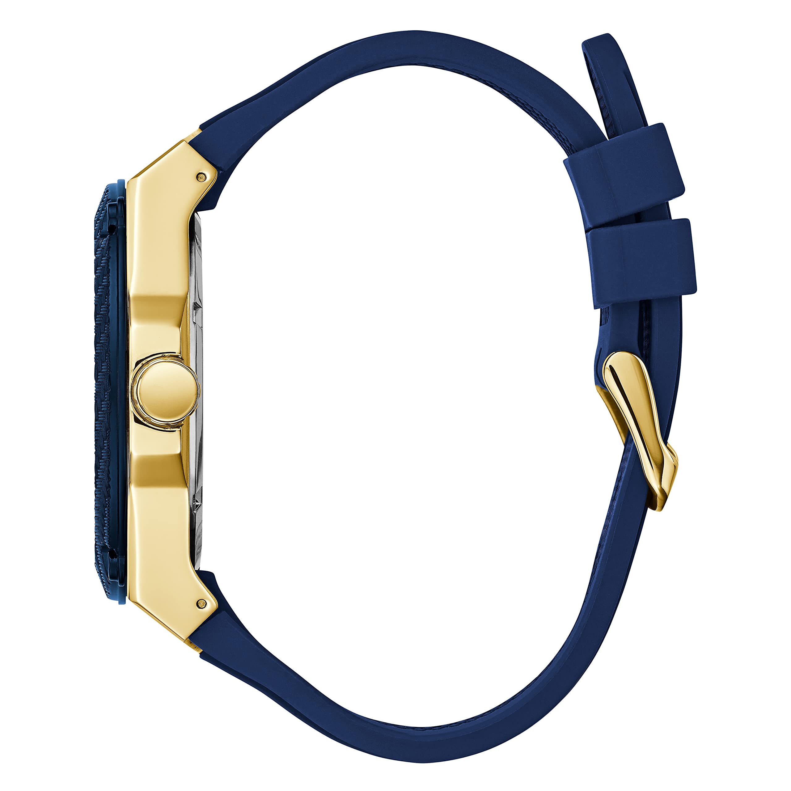 Foto 4 pulgar | Reloj Guess U1049g9 de Acero Inoxidable y Silicona Azul para Hombre - Venta Internacional