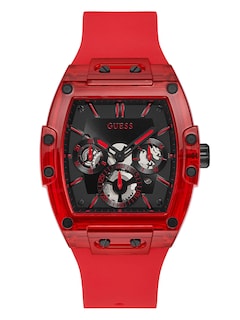 Foto 1 | Reloj Guess Gw0203g5 de Policarbonato De Cuarzo para Hombre Rojo - Venta Internacional