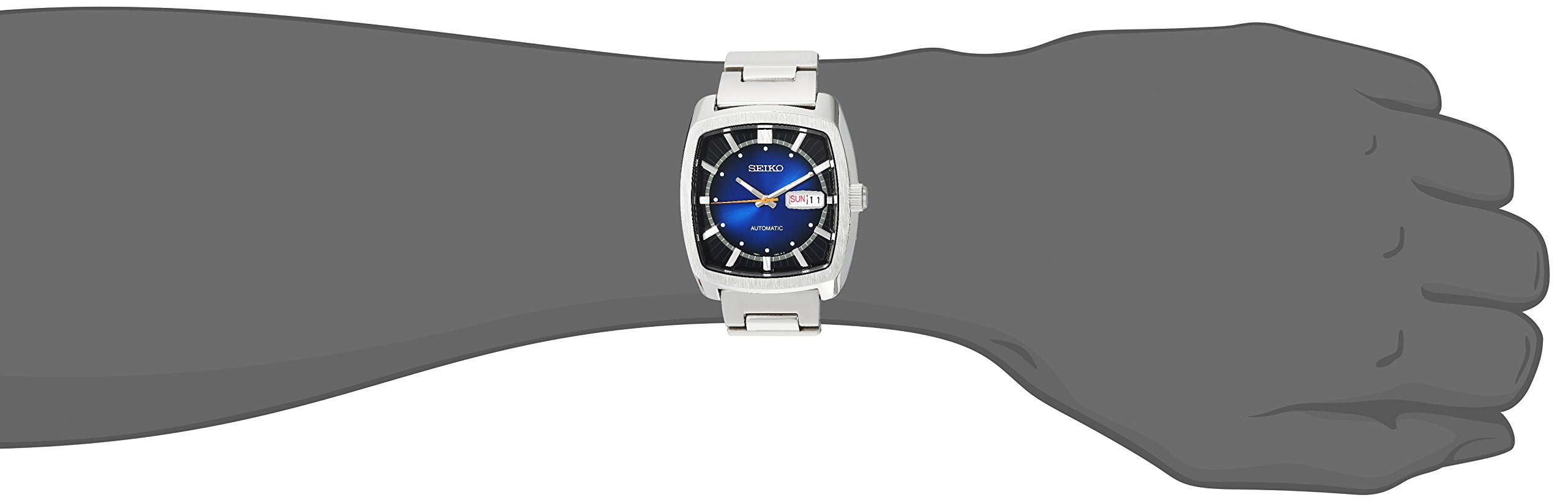 Foto 5 | Reloj Seiko Recraft Automático de Acero Inoxidable con Esfera Azul para Hombre - Venta Internacional