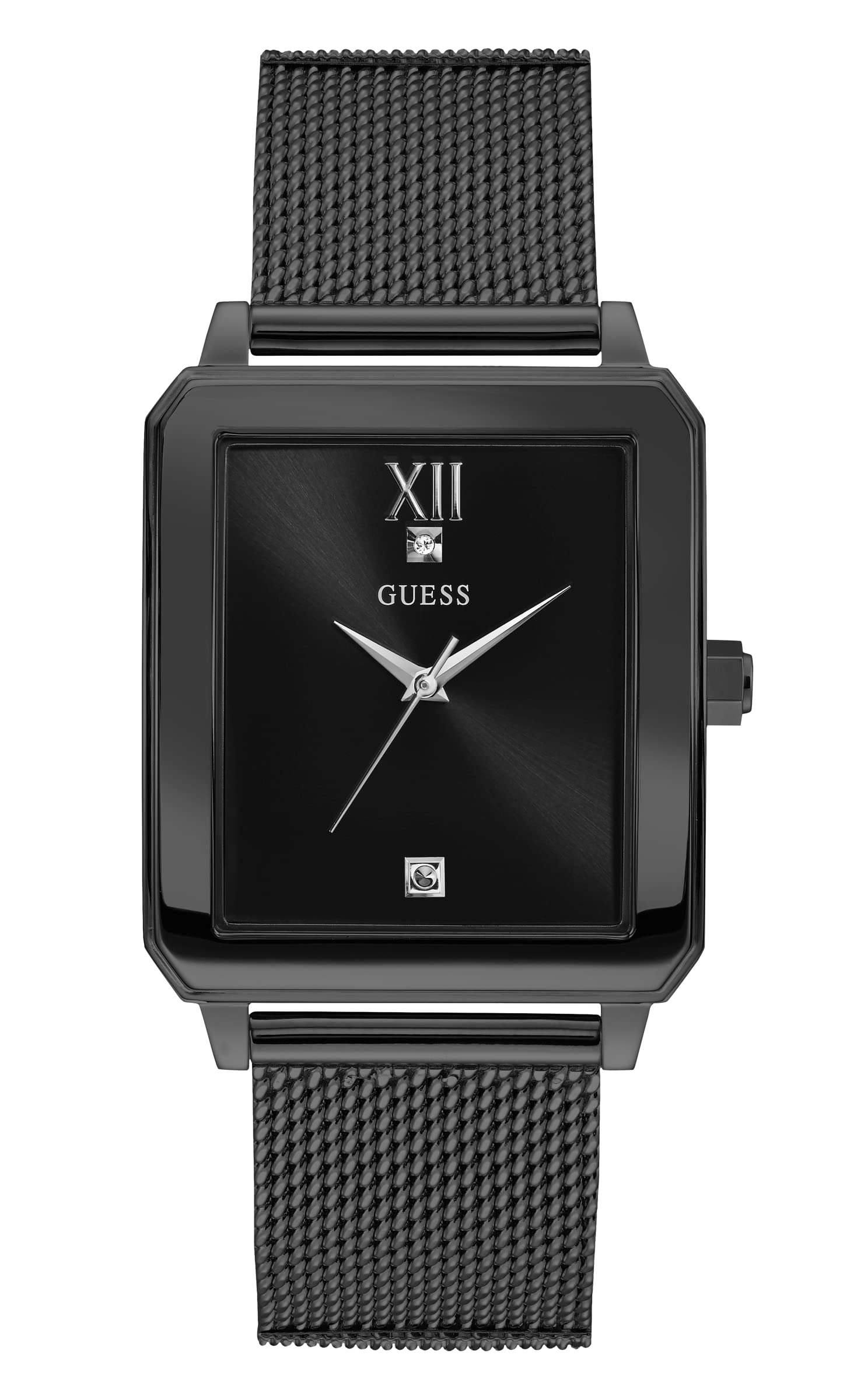 Foto 2 pulgar | Reloj Guess Caja de 40 mm Esfera Negra para Hombre - Venta Internacional