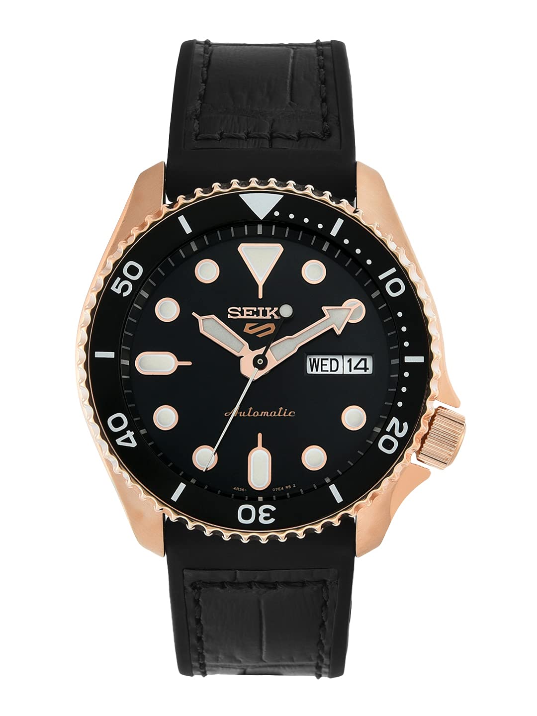 Reloj Seiko Srpd76k1 Analógico Automático Para Hombre Con Silicona - Venta Internacional