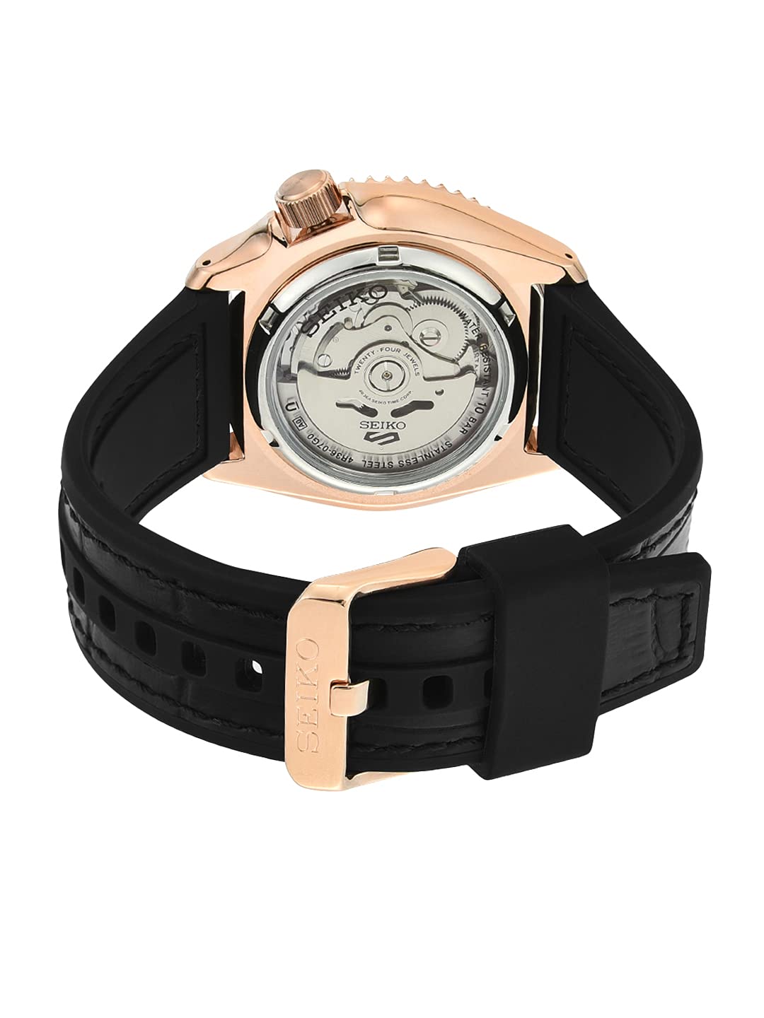 Foto 5 pulgar | Reloj Seiko Srpd76k1 Analógico Automático Para Hombre Con Silicona - Venta Internacional