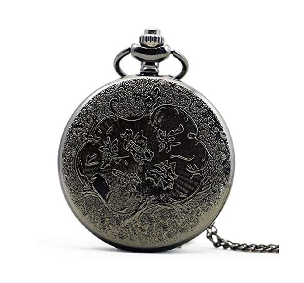 Foto 2 | Reloj de Bolsillo Vintage Black Anchor Material de Alta Calidad - Venta Internacional