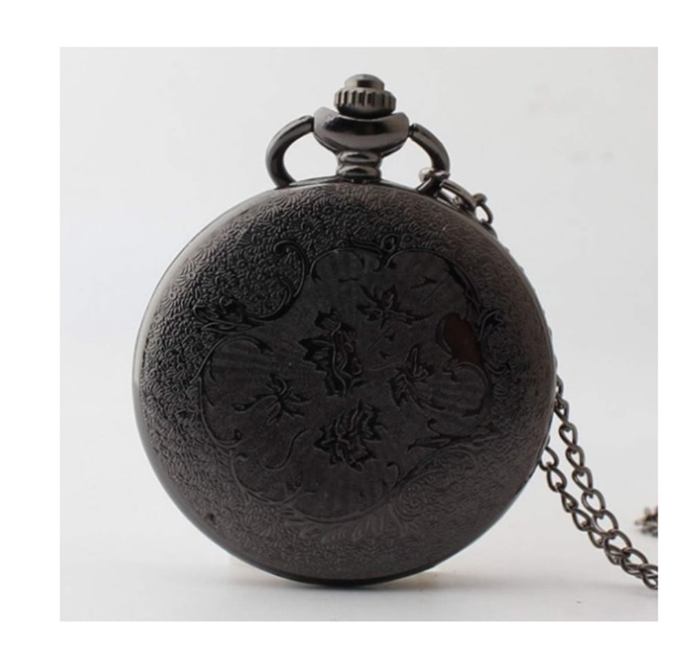 Foto 6 pulgar | Reloj de Bolsillo Vintage Black Anchor Material de Alta Calidad - Venta Internacional