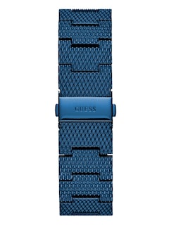 Foto 2 | Reloj Guess U1074g2 Rectangular de Acero Inoxidable Azul Iónico - Venta Internacional