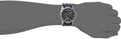 Foto 2 | Reloj Guess Iconic de Acero Inoxidable Azul y Silicona U0366g2 - Venta Internacional