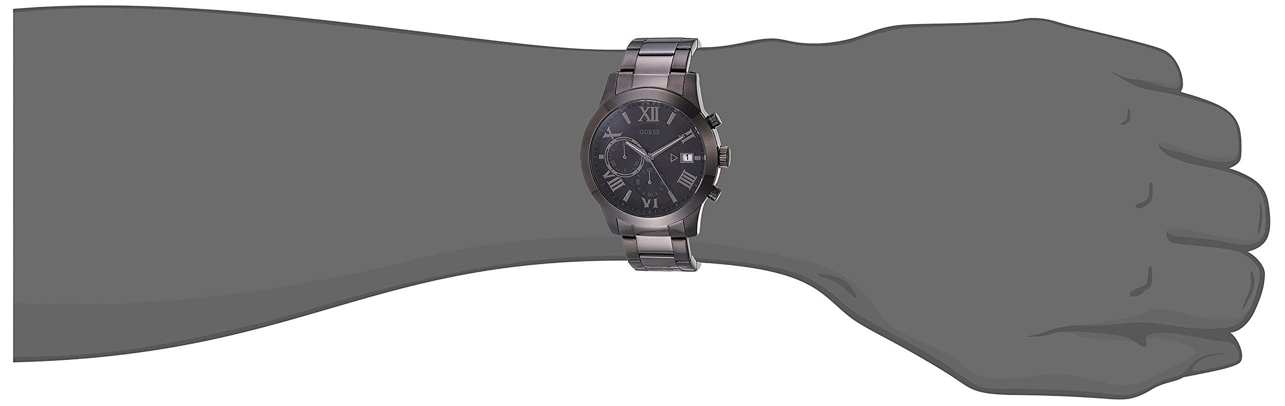 Foto 6 pulgar | Reloj Guess U0668g9 Quartz para Hombre con Correa de Acero Inoxidable - Venta Internacional