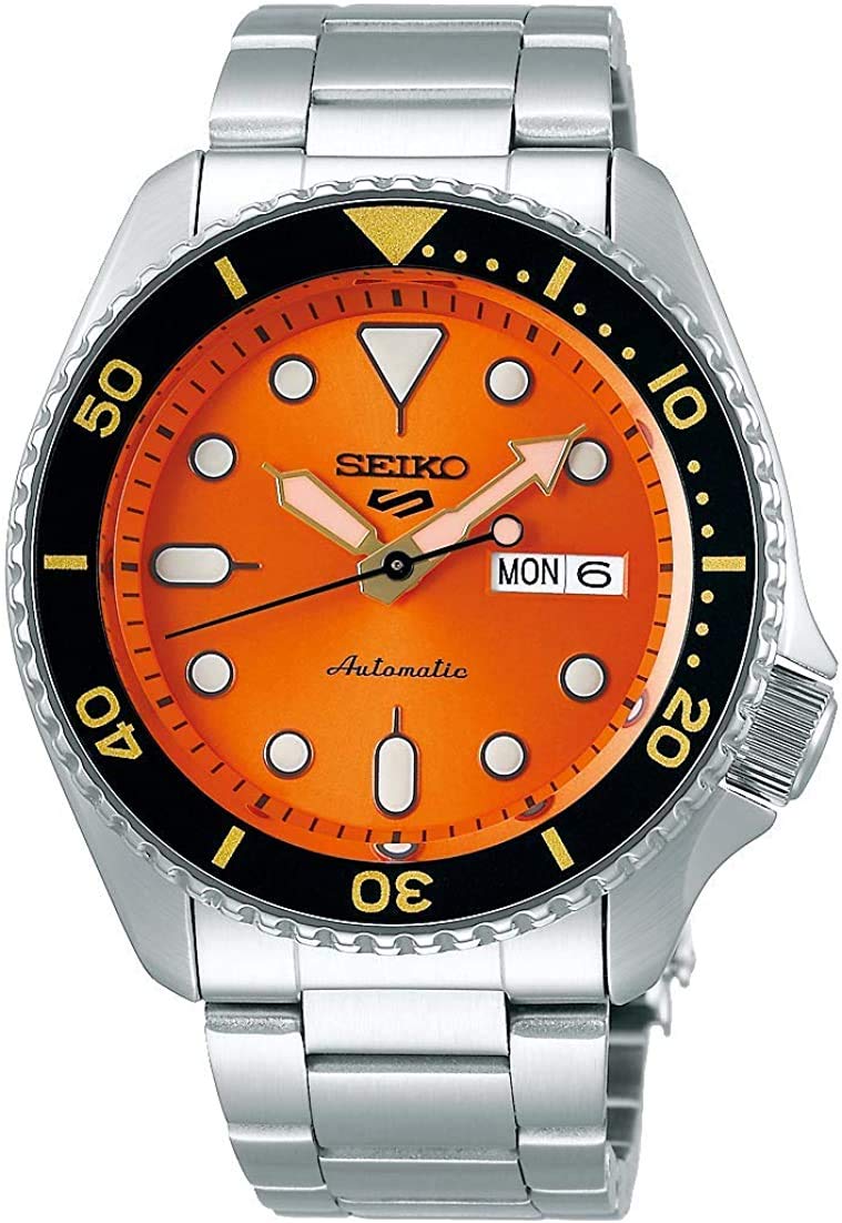 Foto 2 pulgar | Reloj Seiko 5 Sports Srpd59 Automático con Esfera Naranja para Hombre - Venta Internacional