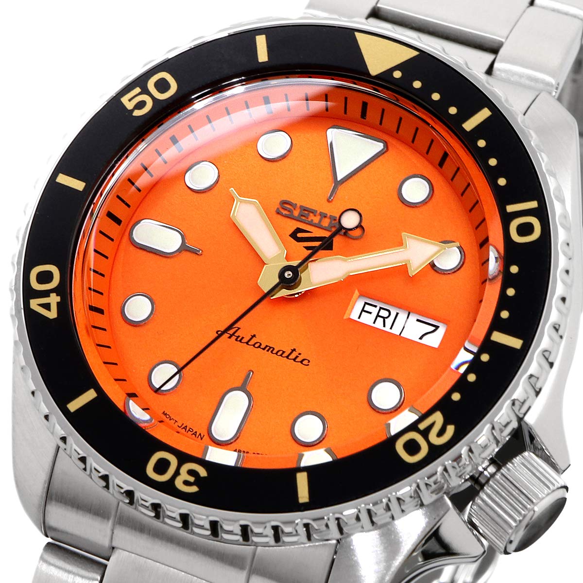 Foto 5 pulgar | Reloj Seiko 5 Sports Srpd59 Automático con Esfera Naranja para Hombre - Venta Internacional