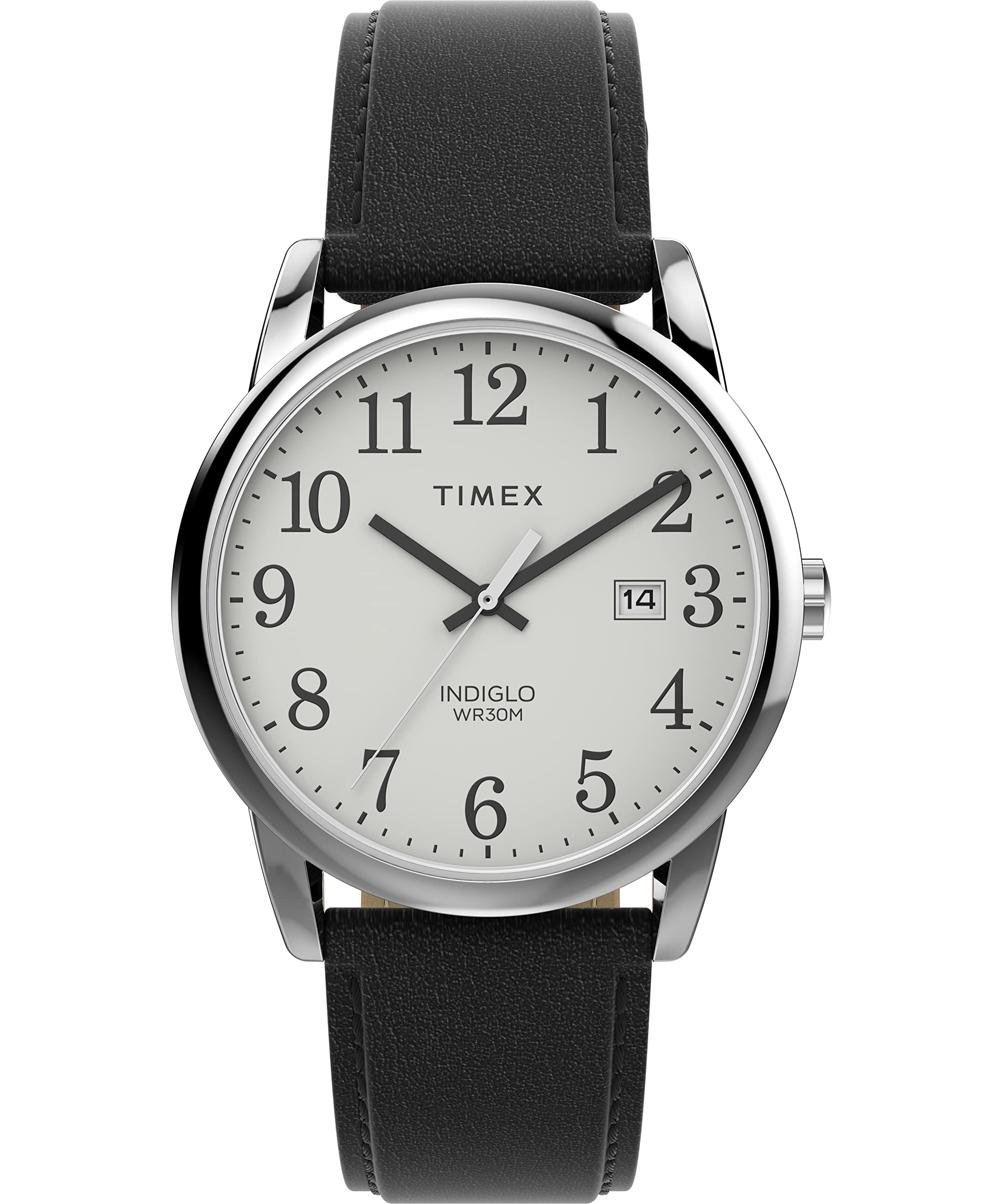 Reloj Timex Easy Reader de 38 Mm Negro - Venta Internacional
