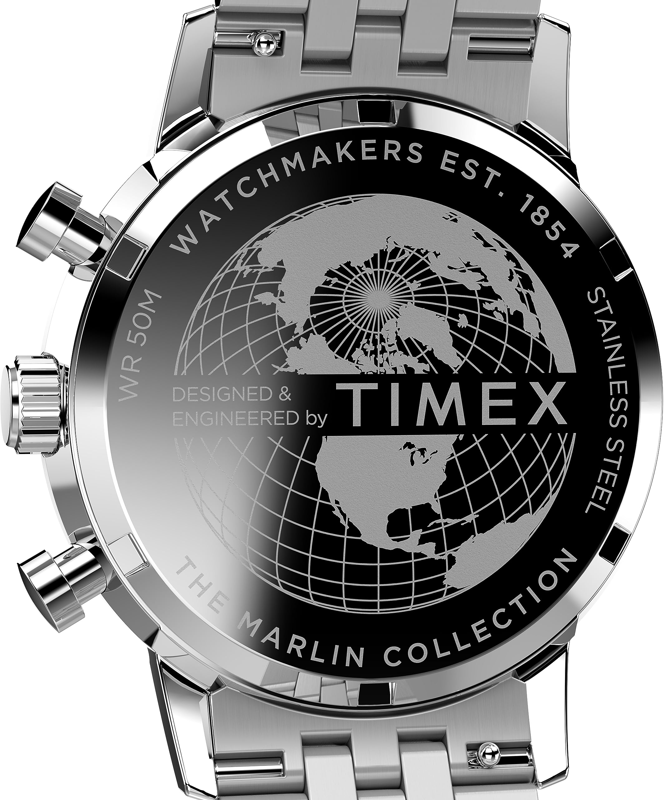 Foto 6 pulgar | Reloj Timex Plateado para Hombre-Venta Internacional