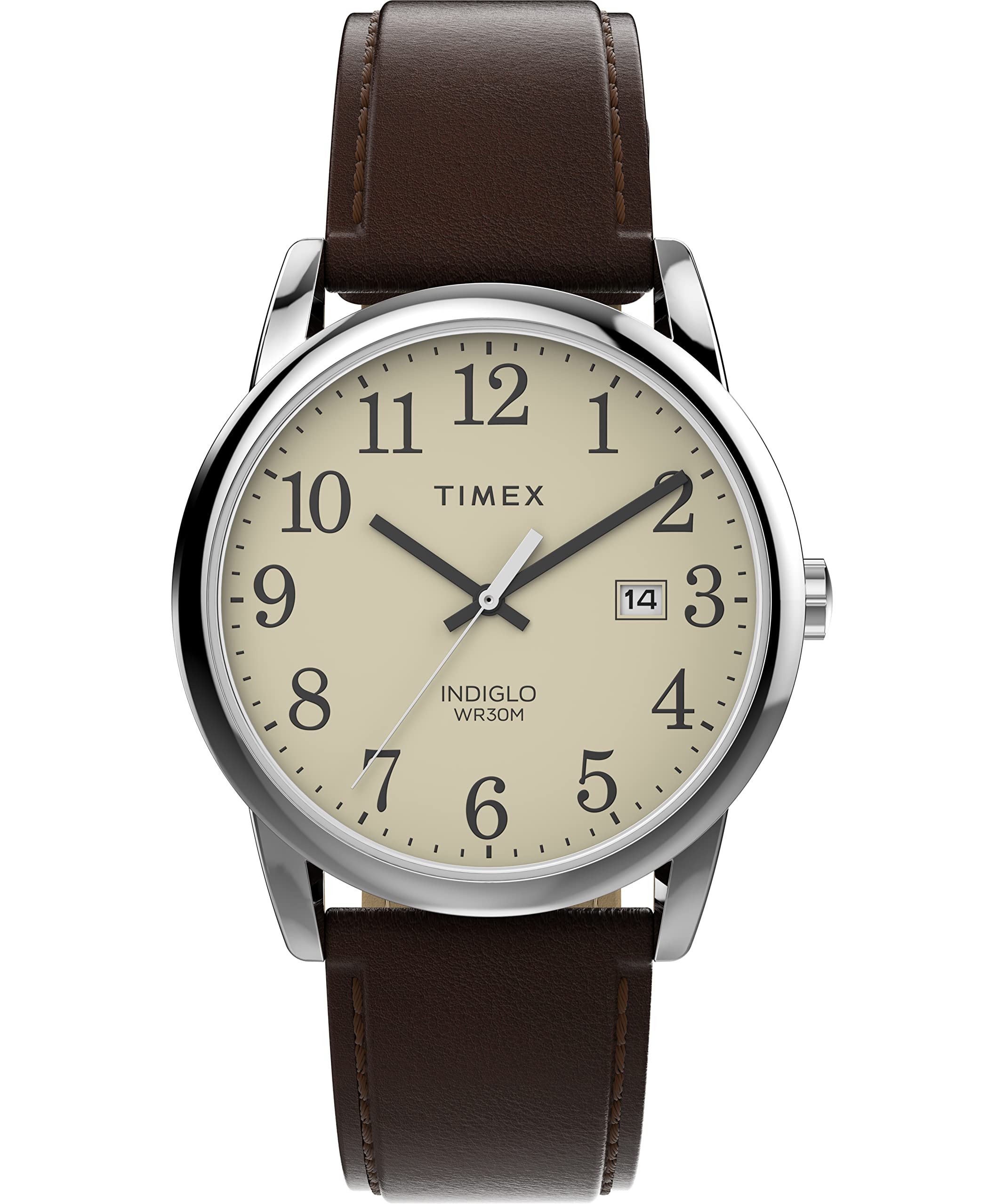 Reloj Timex Easy Reader de 38 Mm Marrón - Venta Internacional