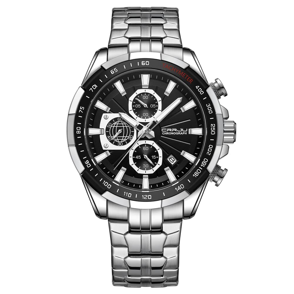 Foto 2 pulgar | Reloj Crrju Fashion de Acero Inoxidable de Lujo para Hombre - Venta Internacional