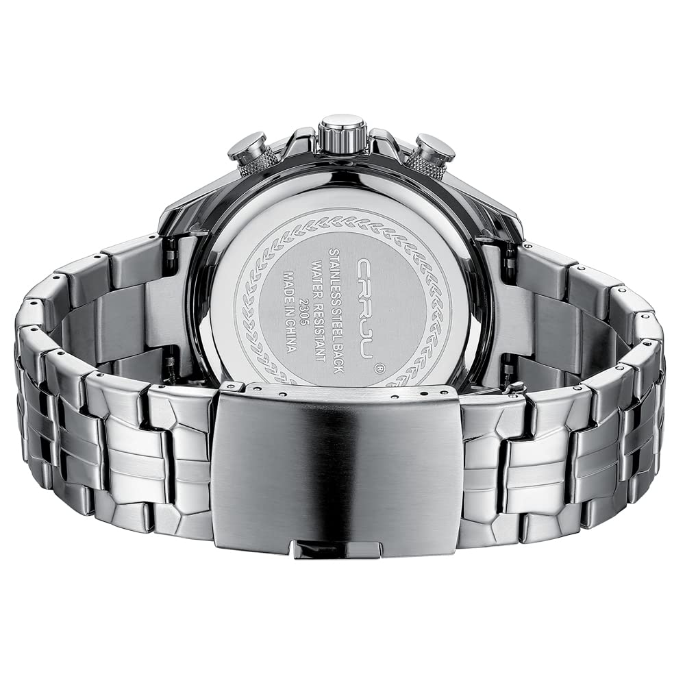 Foto 5 | Reloj Crrju Fashion de Acero Inoxidable de Lujo para Hombre - Venta Internacional
