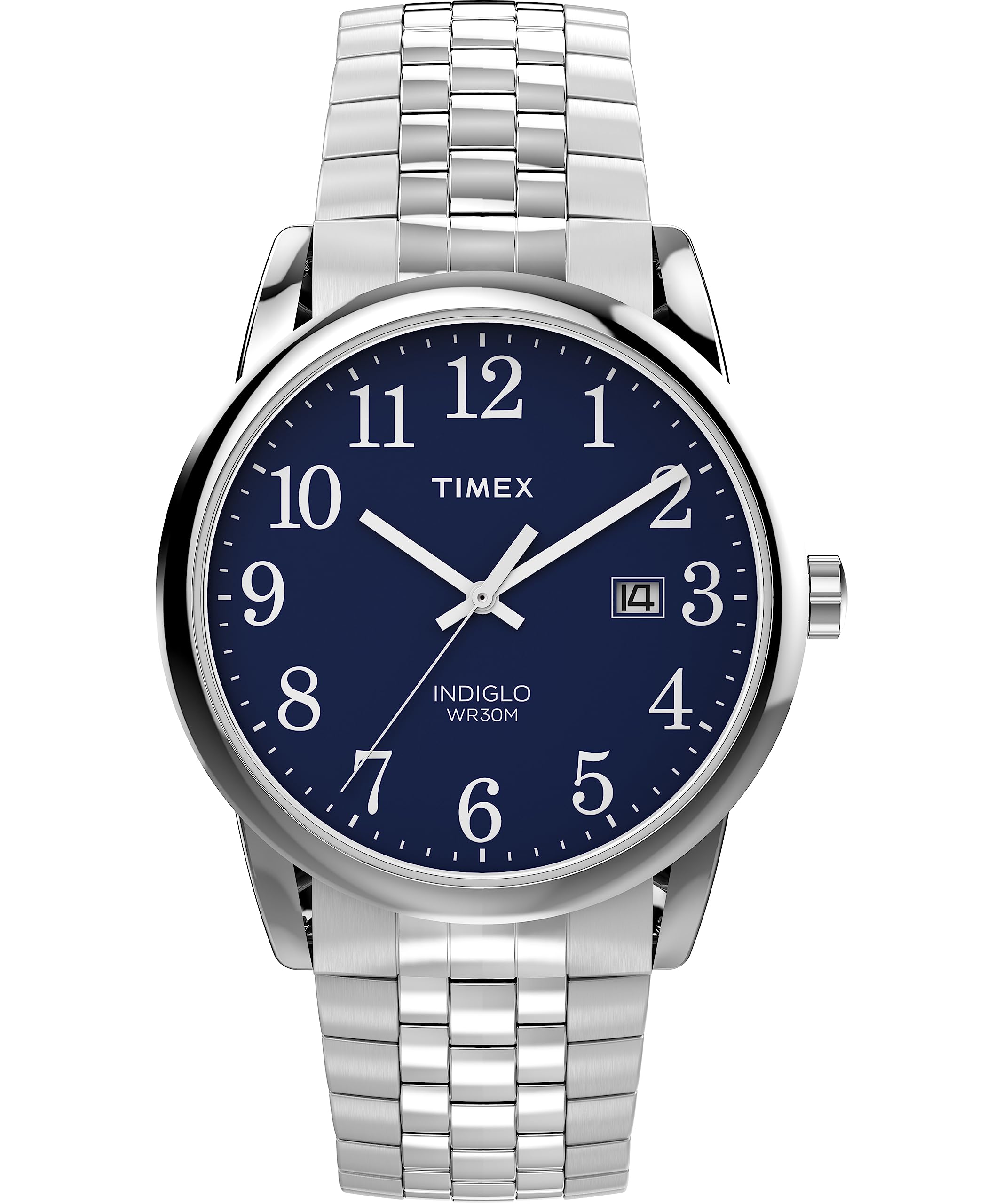 Foto 2 pulgar | Reloj Timex Plateado para Hombre-Venta Internacional