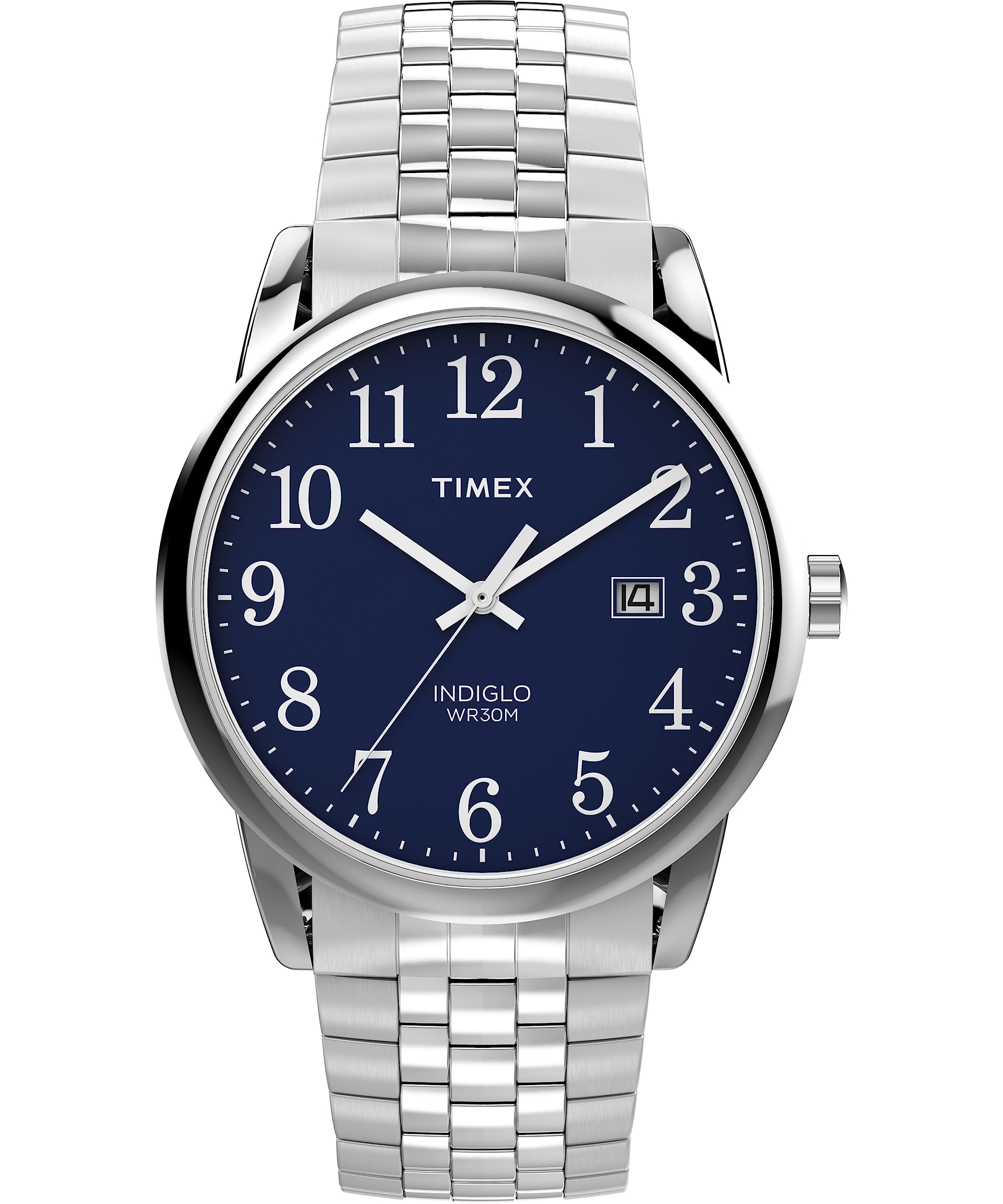 Reloj Timex Plateado para Hombre-Venta Internacional