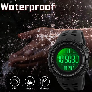 Foto 5 | Reloj Skmei Digital Led a Prueba de Agua para Hombre - Venta Internacional