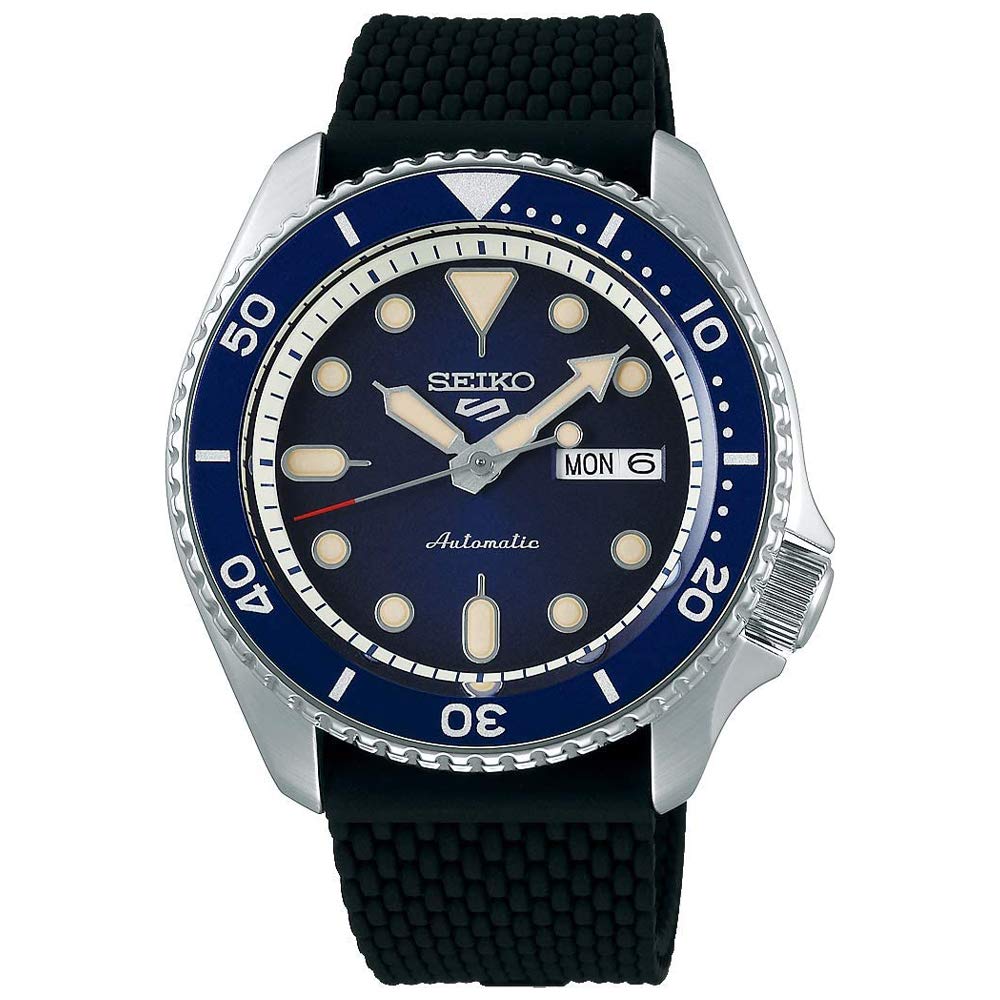 Foto 2 pulgar | Reloj Seiko 5 Sports Srpd93 con Esfera Azul Automática para Hombre - Venta Internacional