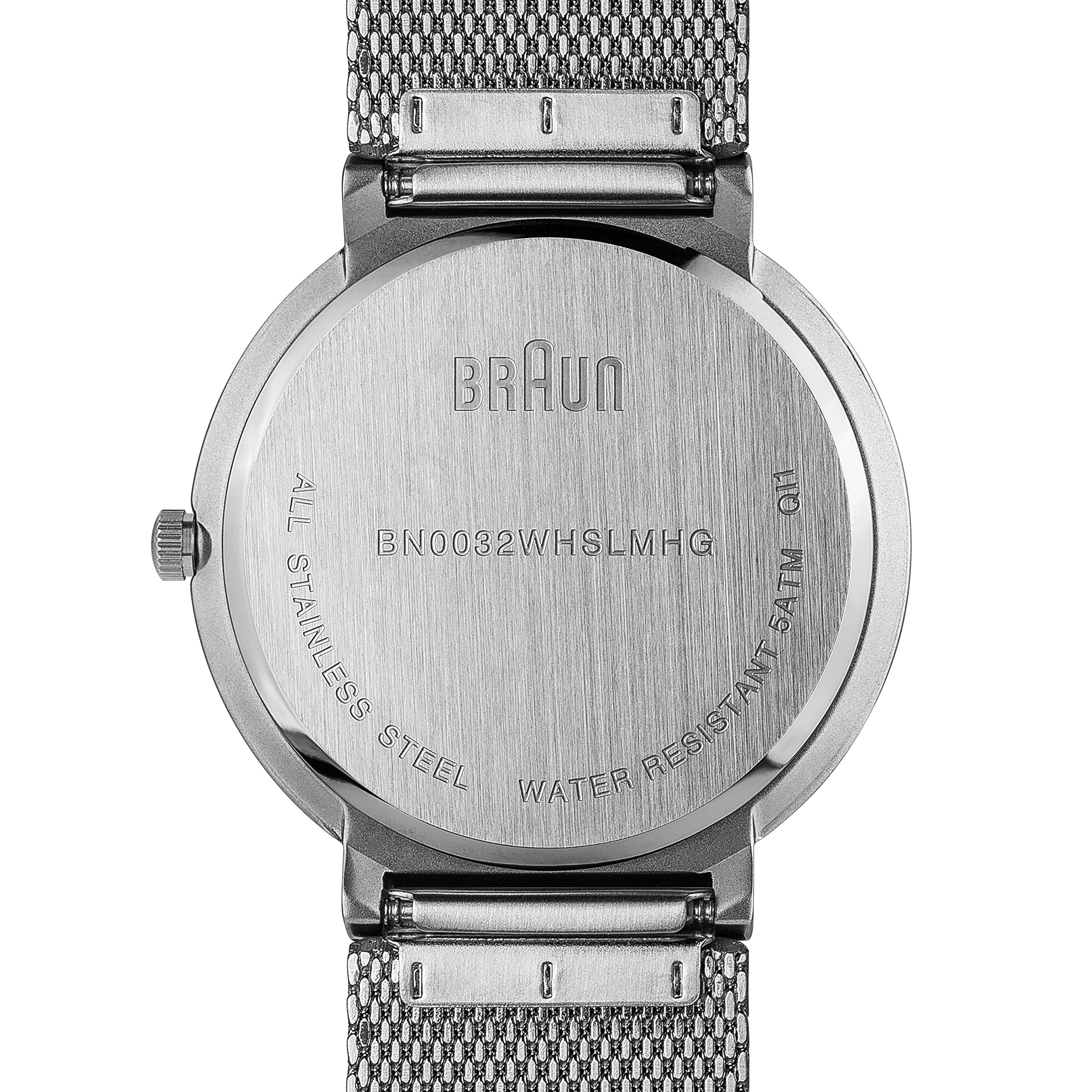 Foto 7 pulgar | Reloj Braun Bn0032whslmhg Classic Mesh para Hombre - Venta Internacional