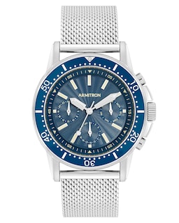 Foto 1 | Reloj Armitron con Cronógrafo Analógico con Esfera Azul Marino para Hombre - Venta Internacional