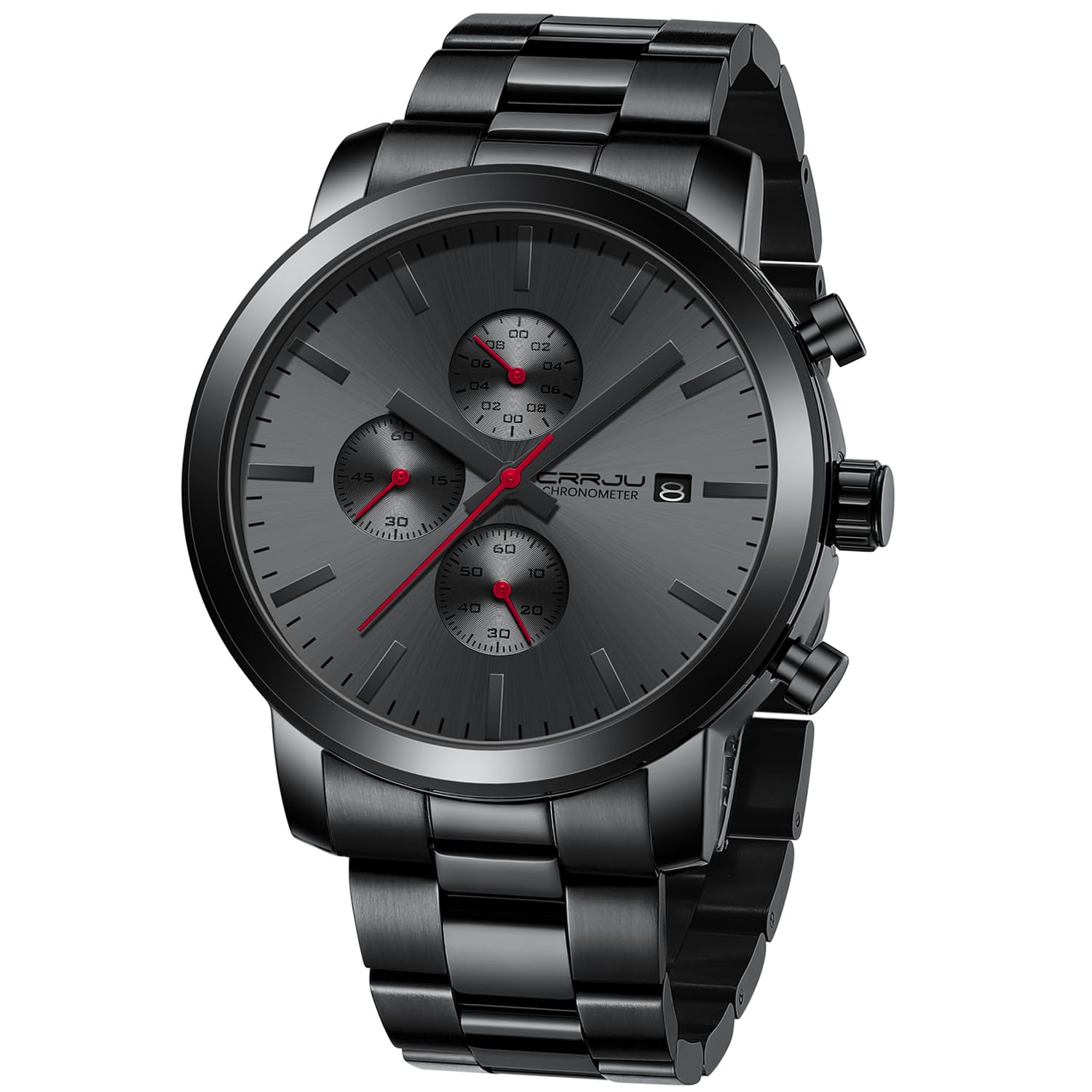 Reloj Crrju Fashion Business Chronograph Impermeable para Hombre - Venta Internacional