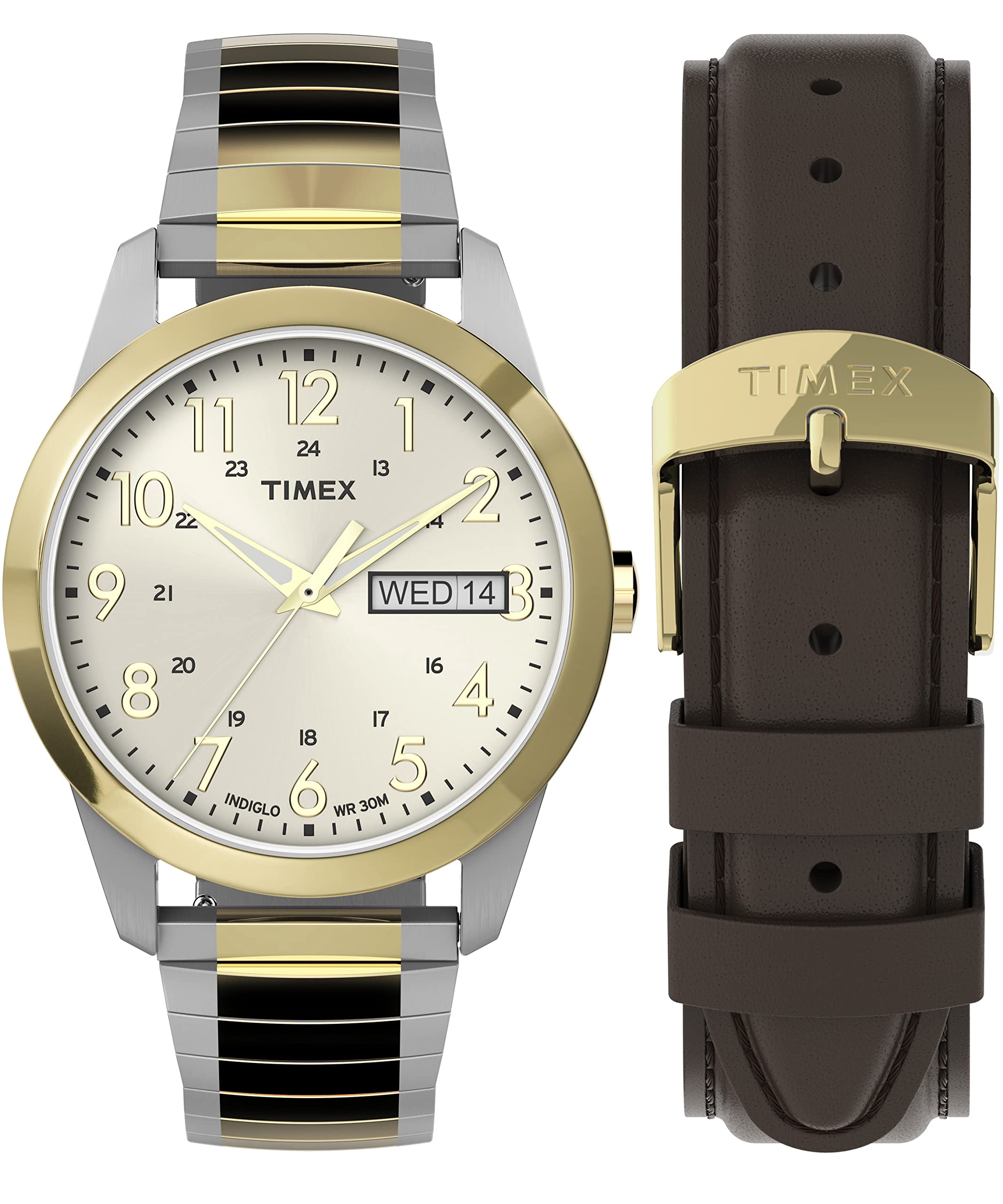 Reloj Timex Café para Hombre-Venta Internacional