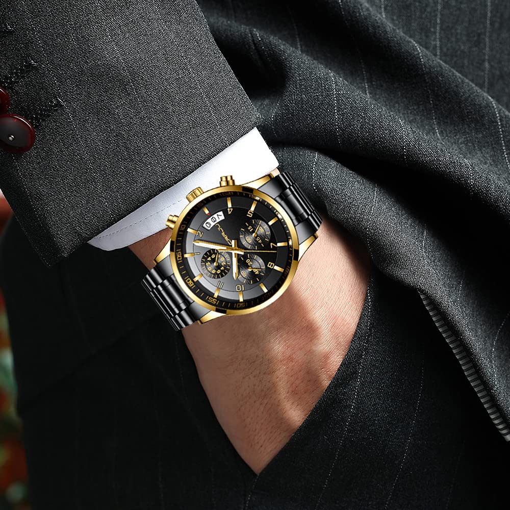 Foto 4 pulgar | Reloj Crrju de Cuarzo para Hombre - Venta Internacional