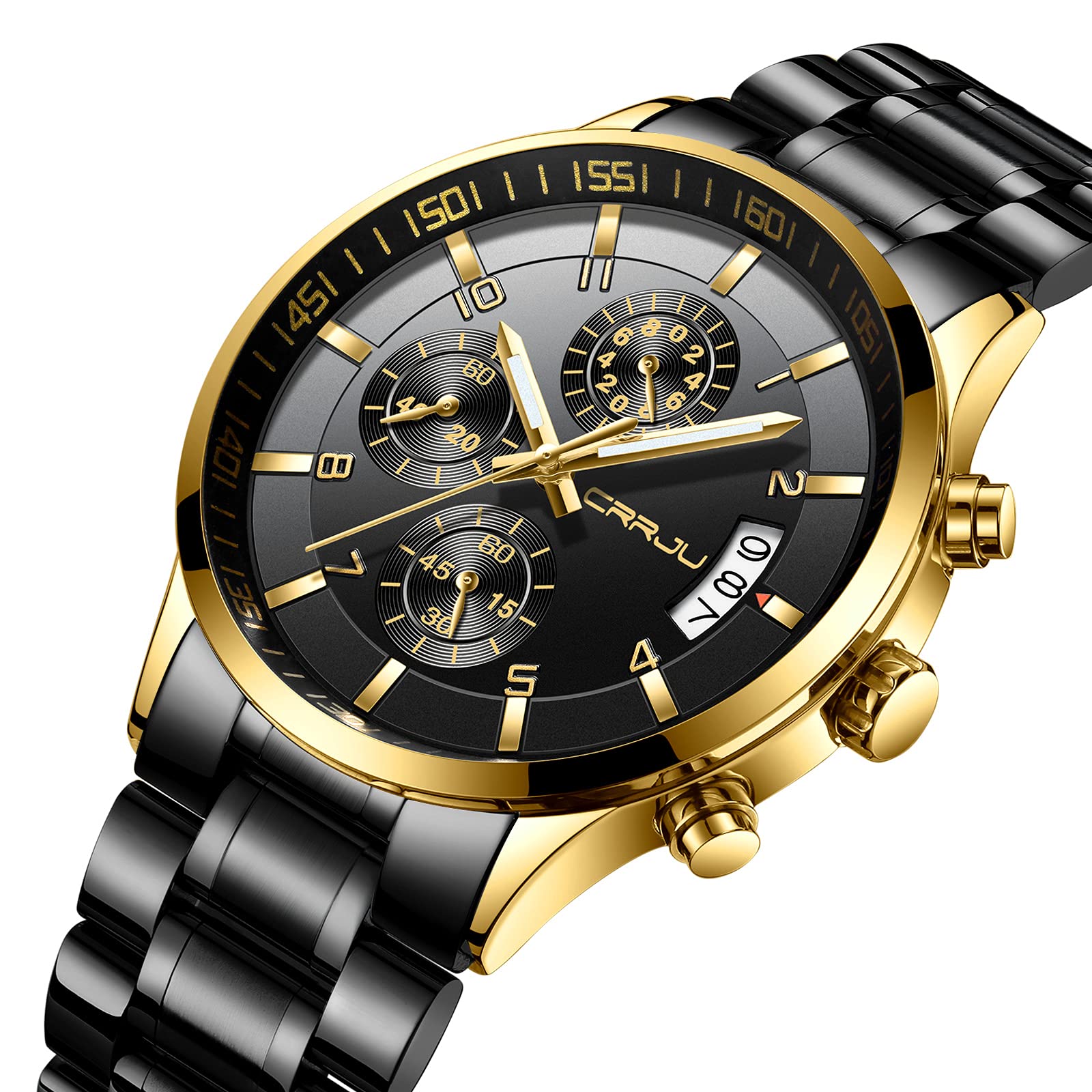 Foto 6 pulgar | Reloj Crrju de Cuarzo para Hombre - Venta Internacional