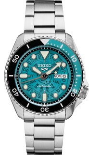 Foto 1 | Reloj Seiko Srpj45 5 Sports Automatic para Hombre con Esfera Verde Azulado - Venta Internacional
