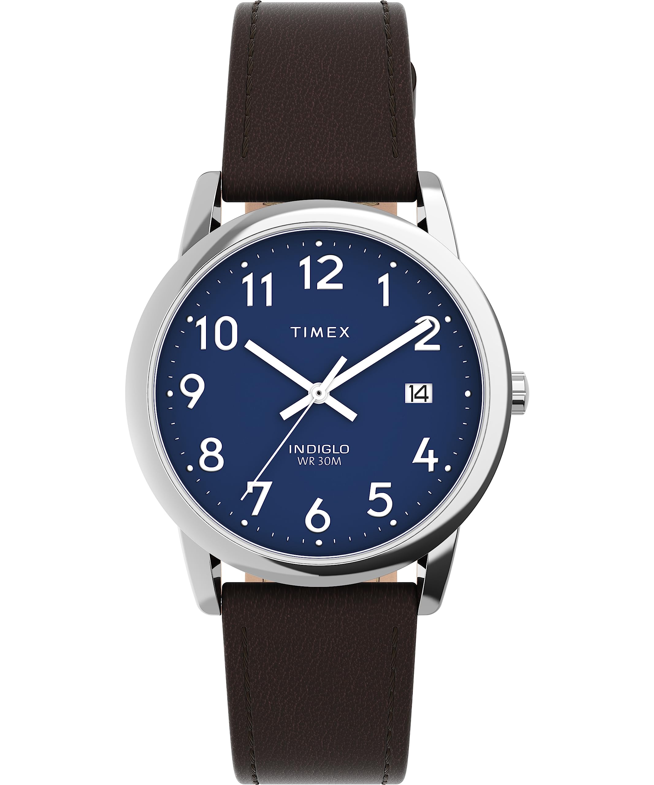 Funda Watch Timex Easy Reader de 35 Mm con Correa Negra - Venta Internacional