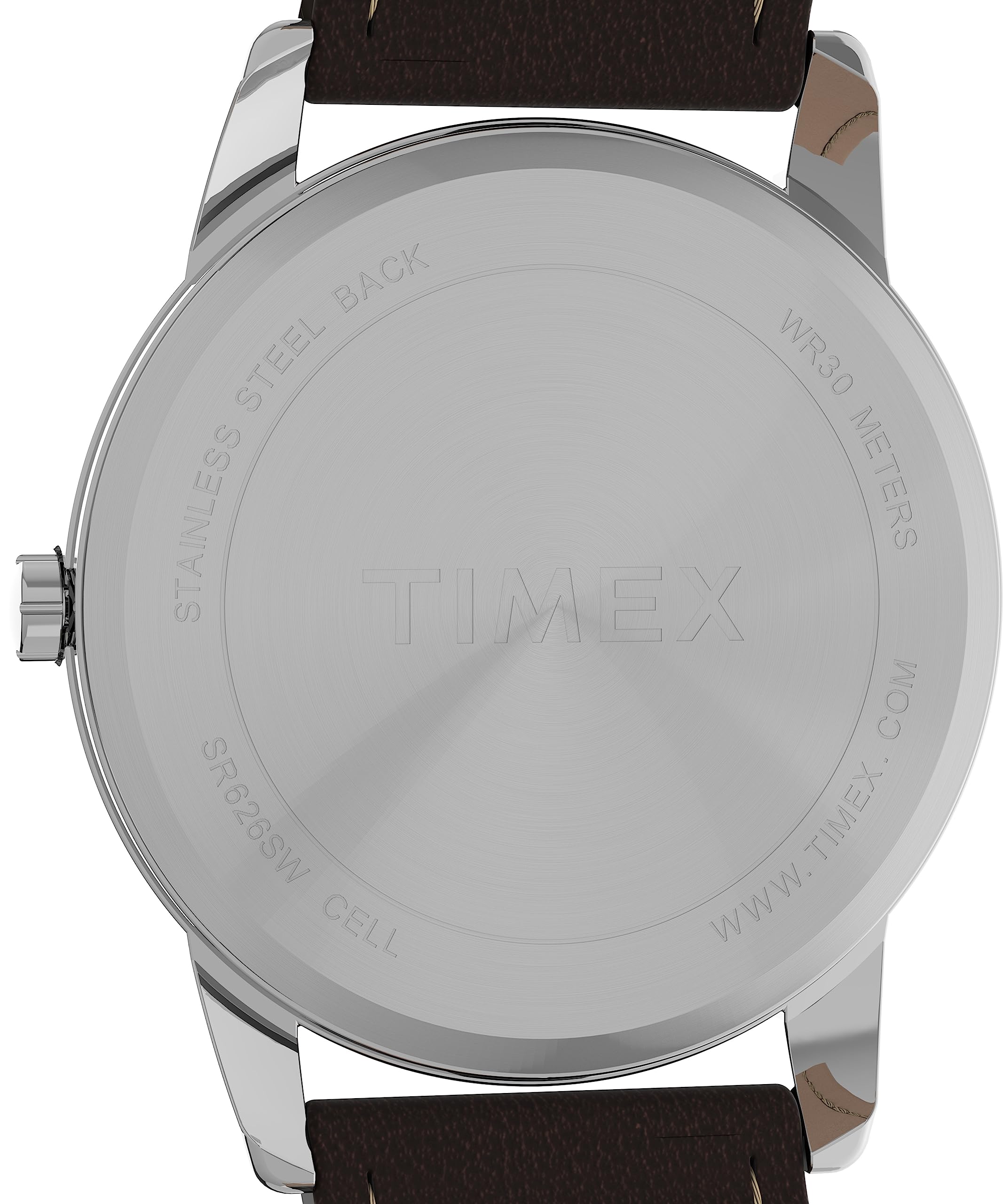 Foto 4 pulgar | Funda Watch Timex Easy Reader de 35 Mm con Correa Negra - Venta Internacional