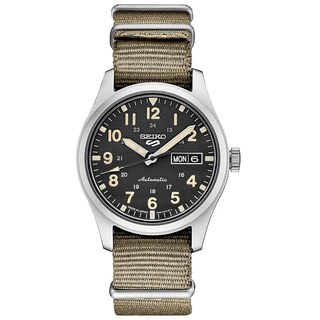 Foto 1 | Reloj Seiko Srpg35 Para Hombre Con Esfera Negra Y Correa De Nailon, 41 H Power - Venta Internacional.