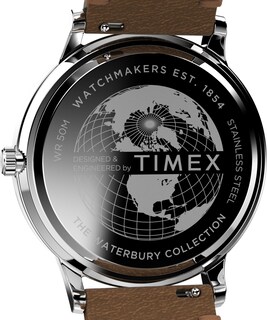 Foto 4 | Reloj Timex Waterbury Classic Para Hombre, Caja De 40 Mm Y Correa Marrón - Venta Internacional.