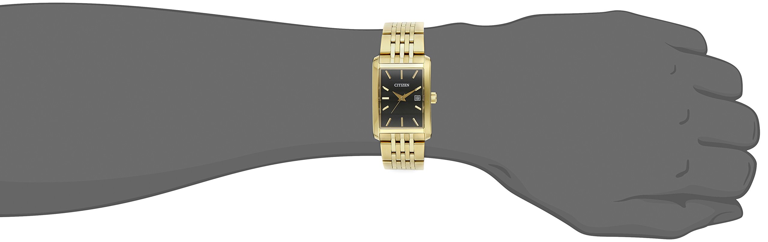 Foto 3 pulgar | Reloj Citizen Quartz Bh1673-50e De Acero Inoxidable En Tono Dorado - Venta Internacional.