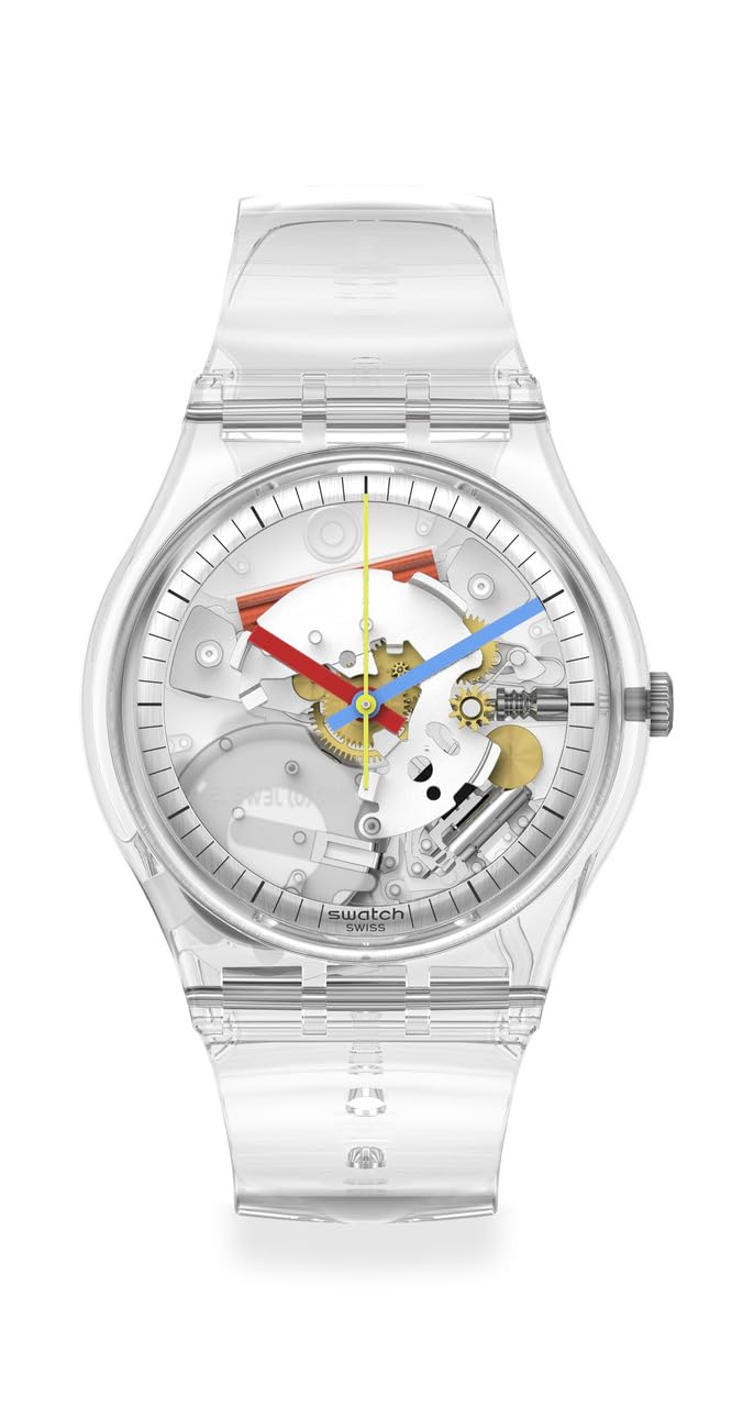 Foto 1 | Reloj Swatch Gent Biosourced Clearly Quartz 34 Mm Para Hombre - Venta Internacional.