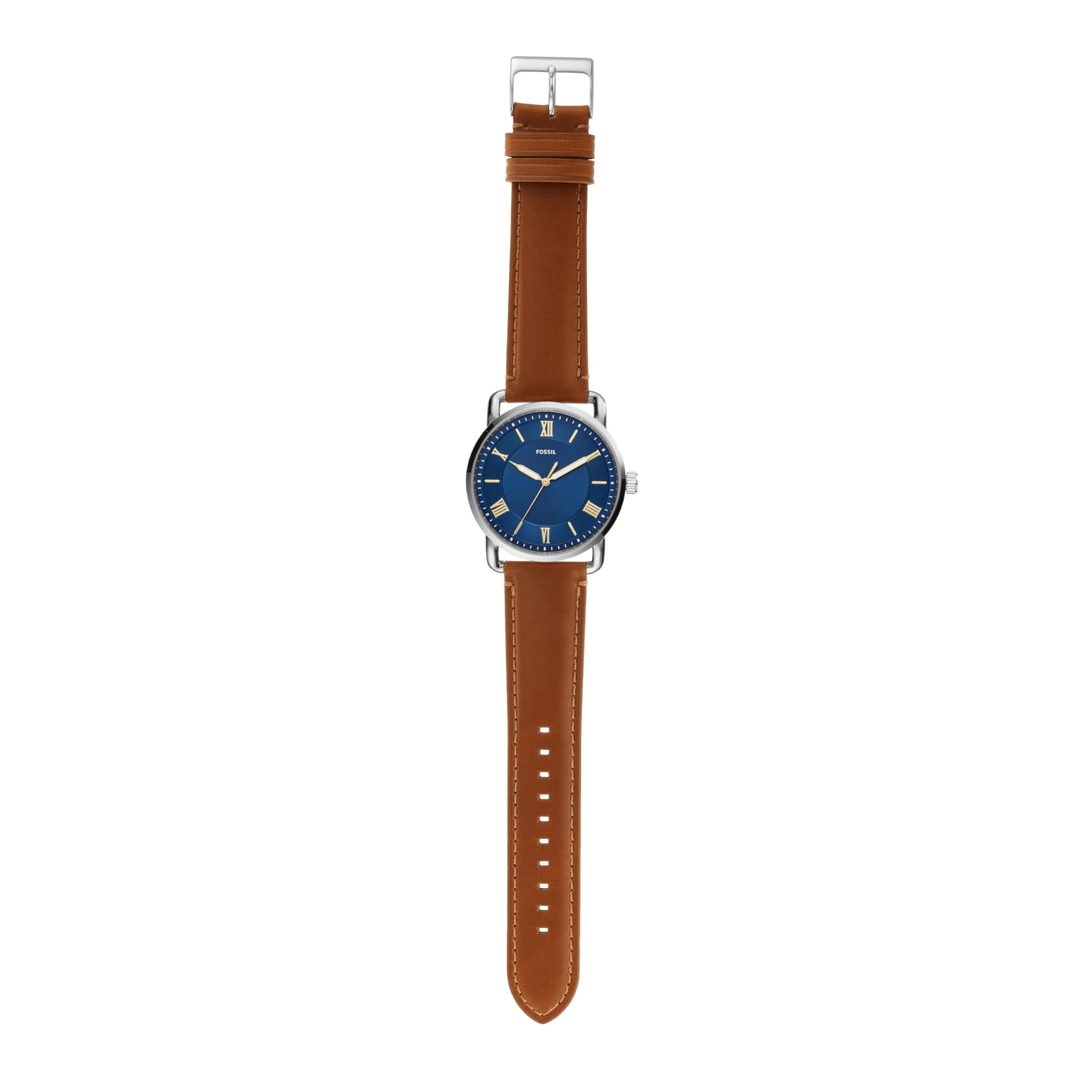 Foto 5 pulgar | Reloj Fossil Copeland Fs5661 Quartz Para Hombre, Correa De Piel - Venta Internacional.