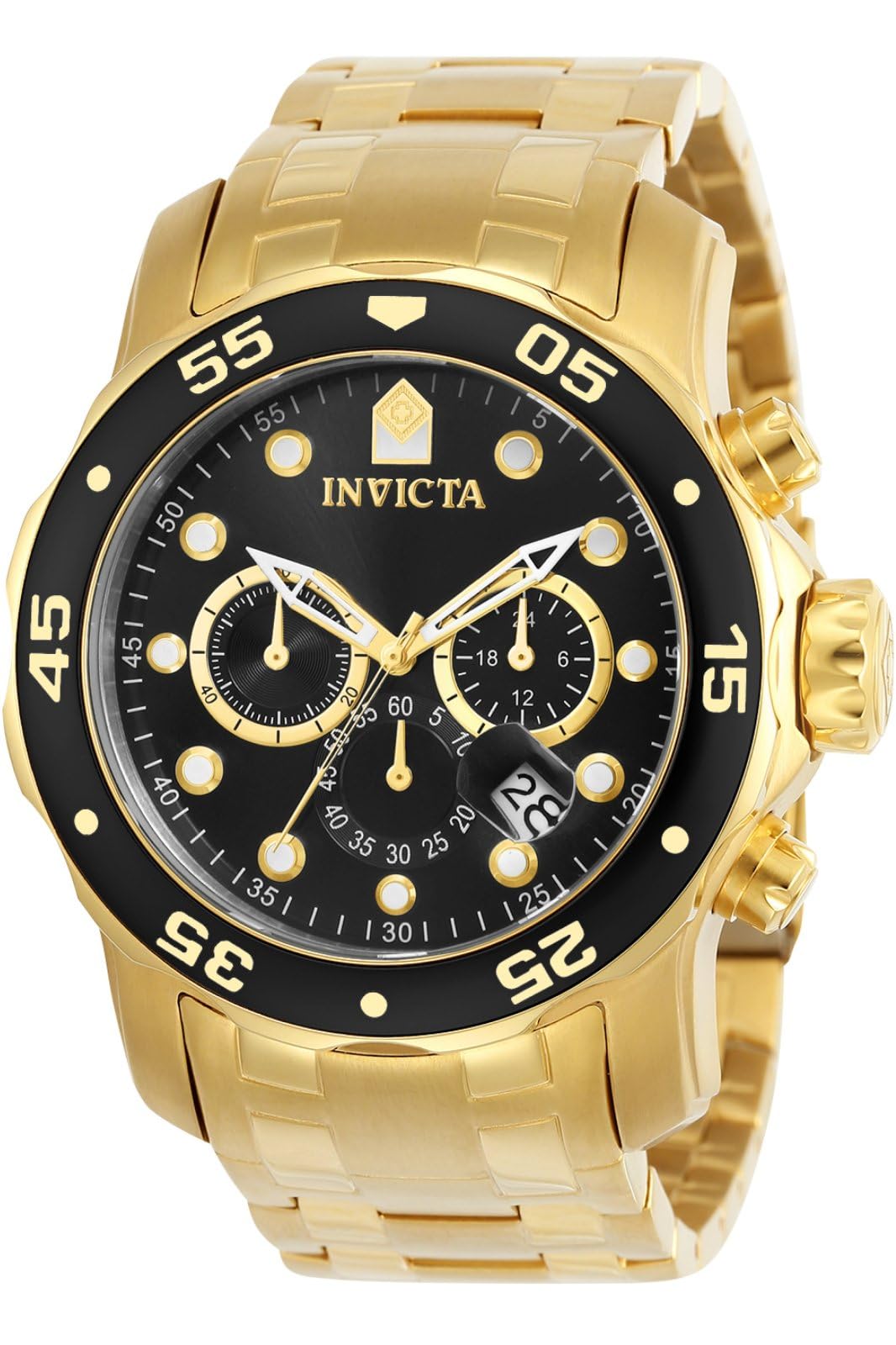 Reloj Invicta Pro Diver Collection 0072 Chapado En Oro Para Hombre - Venta Internacional.