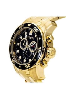 Foto 3 | Reloj Invicta Pro Diver Collection 0072 Chapado En Oro Para Hombre - Venta Internacional.