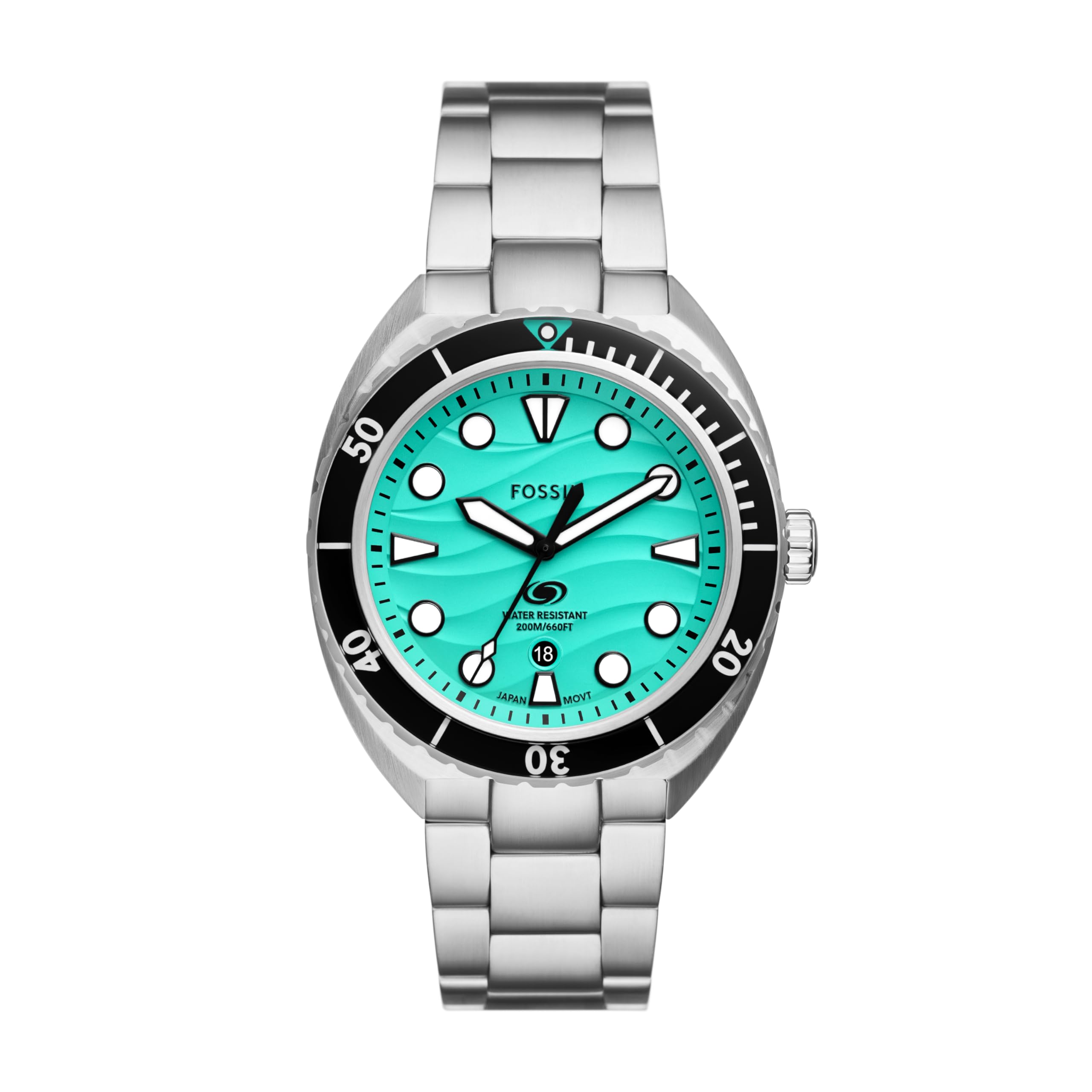 Reloj Fossil Breaker Fs6066 Quartz 42 Mm De Acero Inoxidable - Venta Internacional.