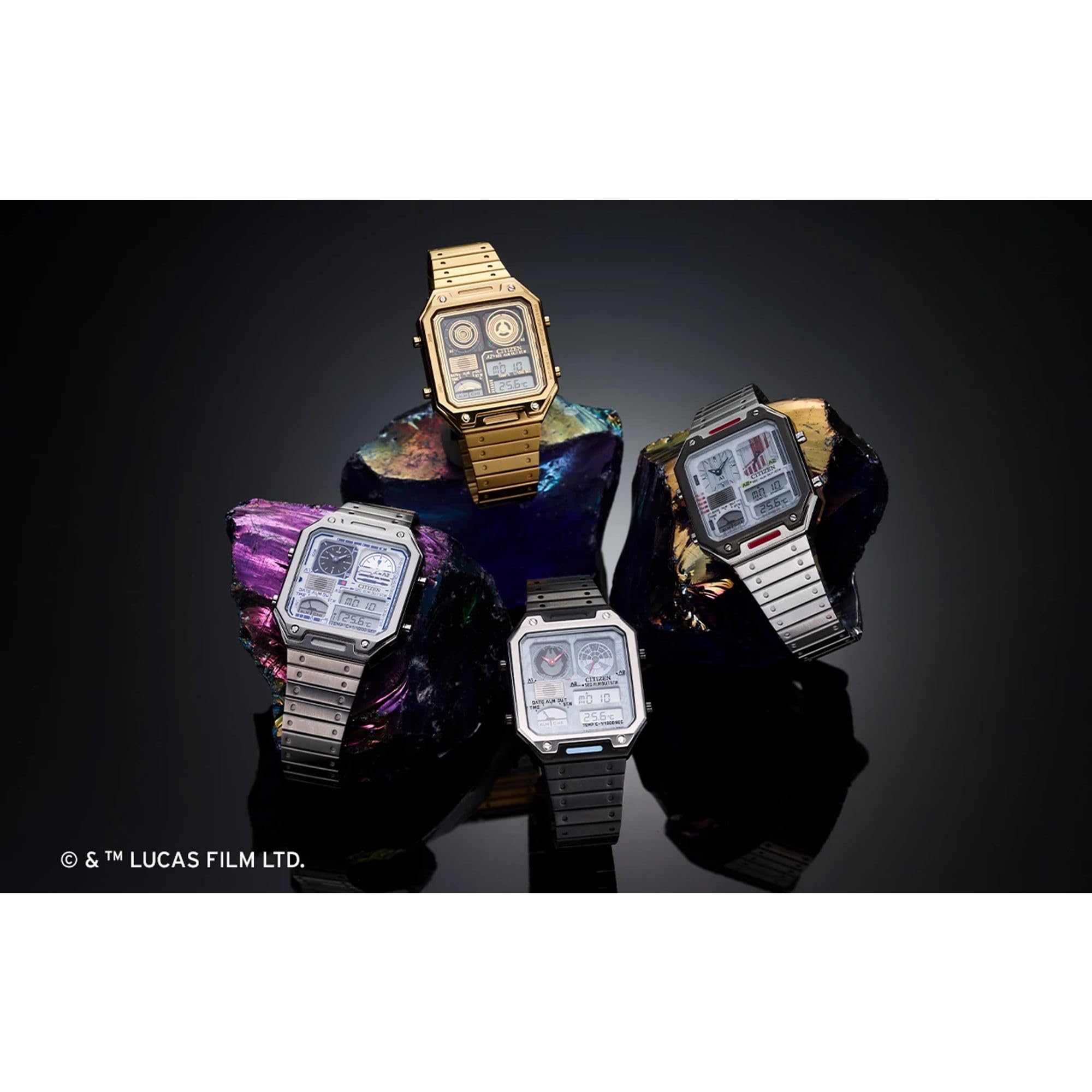 Foto 5 pulgar | Reloj Citizen Star Wars C-3po Vintage Ana-digi Para Hombre - Venta Internacional.